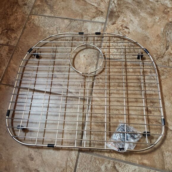 VIGO VGG1915 Sink Grid with Drain Hole 19.38" x 16.75" - Picture 1 of 8